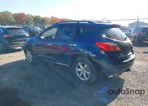 2009 Nissan Murano S z USA, uszkodzony, nr VIN JN8AZ18W39W101024